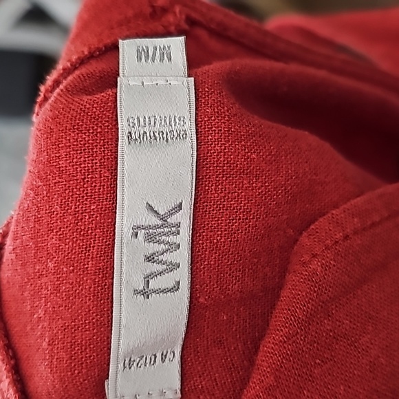 Ladies Twik Rust Color Dress Romper with 2 pockets | Sz M - Picture 4 of 5